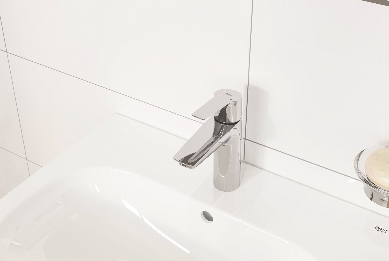 GROHE QuickFix Start izlietnes jaucējkrāns, S izmērs, pop-up d.v., hroms, 23550002 cena un informācija | Jaucējkrāni | 220.lv