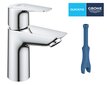 GROHE QuickFix Start Edge izlietnes jaucējkrāns, S izmēra, ar apakšējo vārstu, hroms, 23900001 cena un informācija | Jaucējkrāni | 220.lv