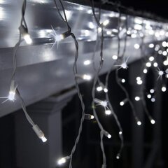 500 LED spuldžu profesionāla āra virtene Lāstekas Brosberg, 15 m, auksti baltā krāsā cena un informācija | Ziemassvētku lampiņas, LED virtenes | 220.lv