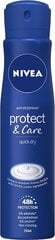 Izsmidzināms dezodorants Nivea protect and care, 250 ml cena un informācija | Dezodoranti | 220.lv