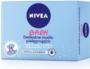 Hipoalerģiskas ziepes ar olīveļļu Nivea Baby, 100 g цена и информация | Косметика для мам и детей | 220.lv