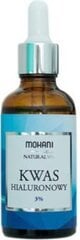 Hialuronskābes gels Mohani Natural Spa, 50 ml cena un informācija | Serumi sejai, eļļas | 220.lv