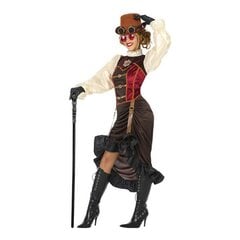 Маскарадные костюмы для взрослых DISFRAZ STEAMPUNK M-L Размер М/L Steampunk цена и информация | Карнавальные костюмы, парики и маски | 220.lv