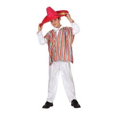 Маскарадный костюм для детей Мексиканец 69852, 7-9 лет цена и информация | Карнавальные костюмы, парики и маски | 220.lv
