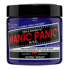 Noturīga matu krāsa Classic Manic Panic Ultra Violet (118 ml) cena un informācija | Matu krāsas | 220.lv