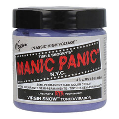 Noturīga matu krāsa Classic Manic Panic Virgin Snow (118 ml) цена и информация | Краска для волос | 220.lv