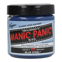 Noturīga matu krāsa Classic Manic Panic Blue Steel (118 ml) цена и информация | Краска для волос | 220.lv