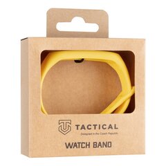 Tactical 827 Silicone Band Yellow cena un informācija | Viedpulksteņu un viedo aproču aksesuāri | 220.lv