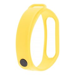 Tactical 827 Silicone Band for Xiaomi Mi Band 7 Yellow цена и информация | Аксессуары для смарт-часов и браслетов | 220.lv