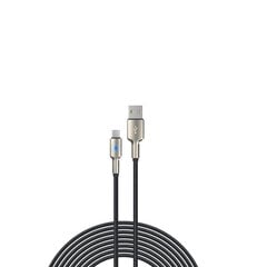 Devia cable Mars USB - USB-C 1,5 m 2,1A black cena un informācija | Savienotājkabeļi | 220.lv