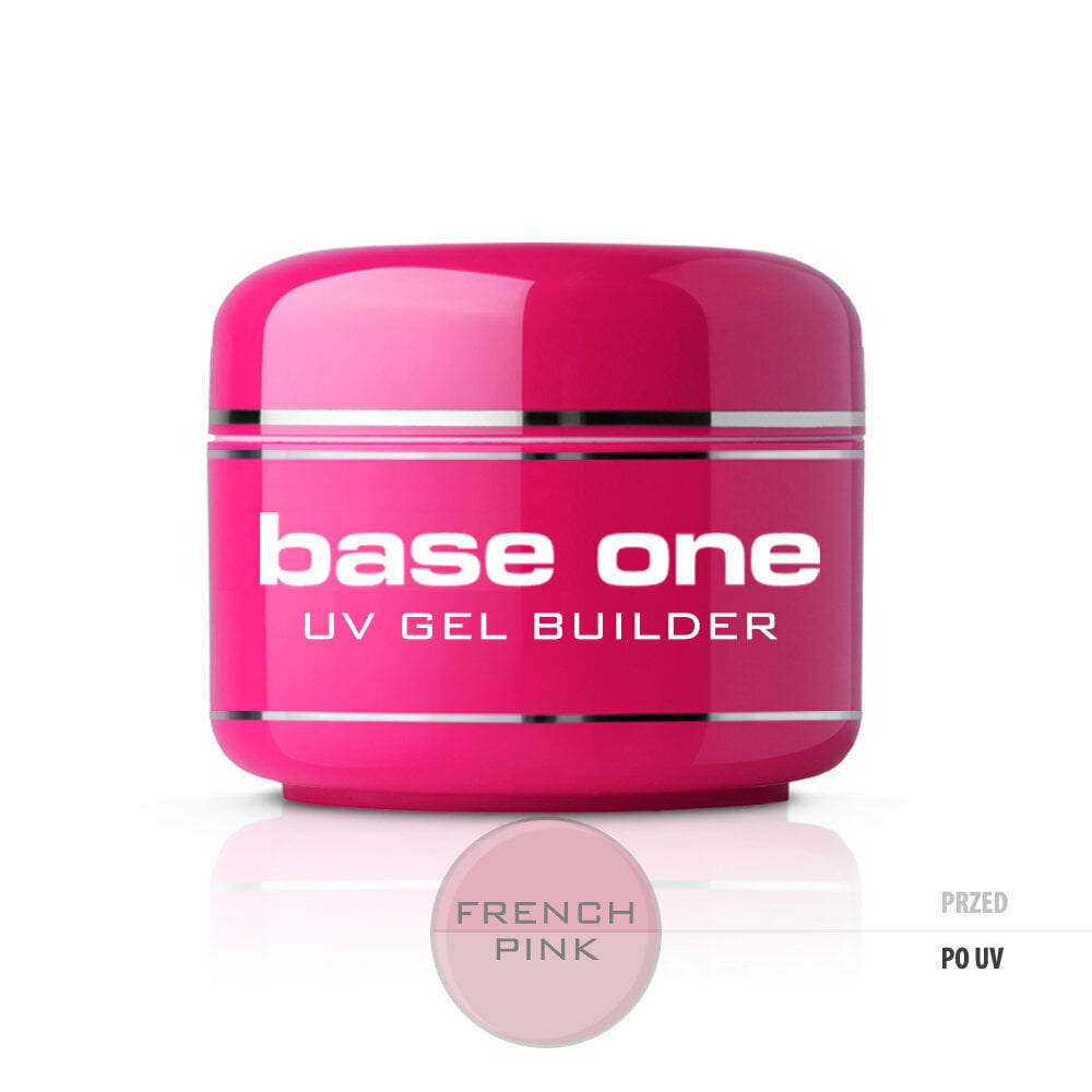 Bāzes gels nagiem Silcare Base One French Pink, 50 g cena un informācija | Nagu lakas, stiprinātāji | 220.lv