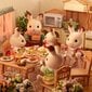 SYLVANIAN FAMILIES ģimene Šokolādes trušu cena un informācija | Rotaļlietas meitenēm | 220.lv