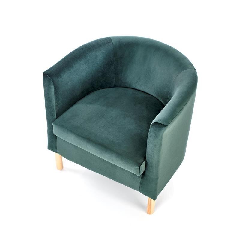 Krēsls Halmar Clubby 2, zaļš cena un informācija | Atpūtas krēsli | 220.lv