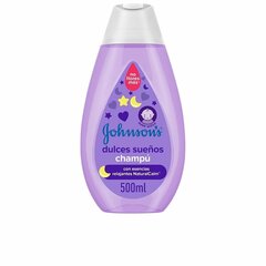 Mitrinošs šampūns Johnson's Dulces Sueños Bērnu Relaksējošs (500 ml) cena un informācija | Bērnu kosmētika, līdzekļi jaunajām māmiņām | 220.lv