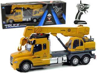 Ar tālvadību vadāma kravas automašīna Lean Toys, 2.4G cena un informācija | Rotaļlietas zēniem | 220.lv