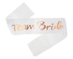 Аксессуар на девичник: лента «Team Bride», RV-STBR цена и информация | Праздничные декорации | 220.lv