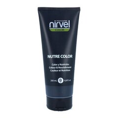 Pagaidu matu krāsa Nutre Color Nirvel Melns (200 ml) cena un informācija | Matu krāsas | 220.lv