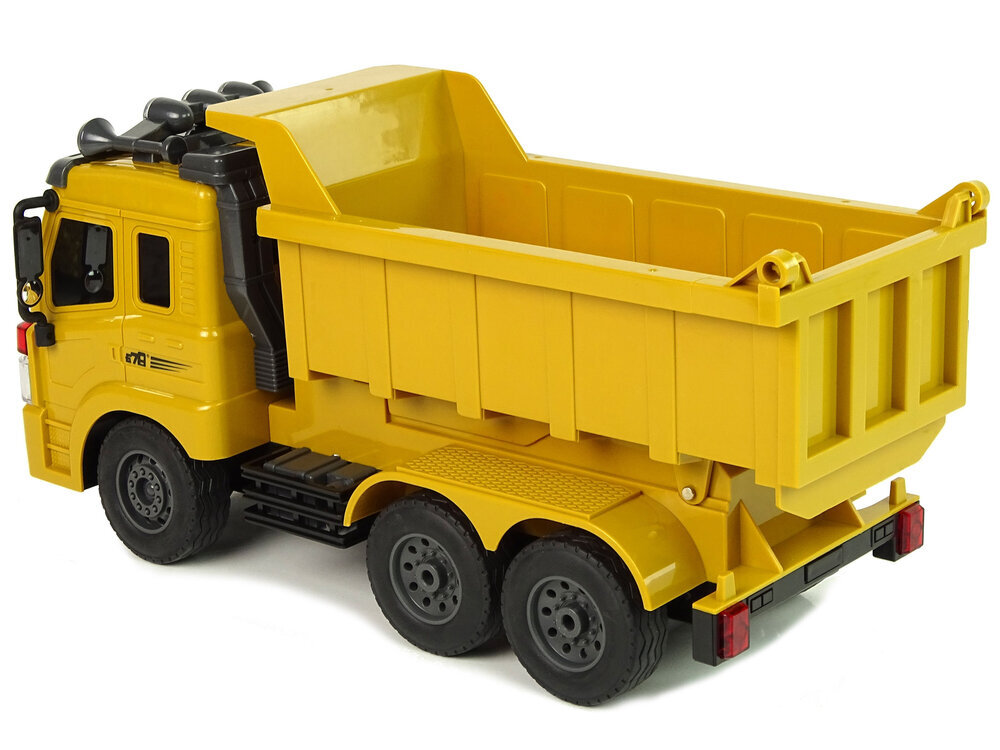 Radio vadāms kravas automobilis-pašizgāzējs cena un informācija | Rotaļlietas zēniem | 220.lv