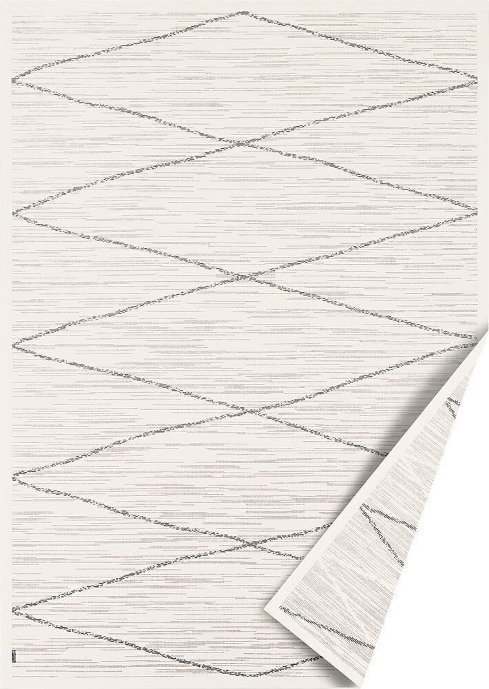 Divpusējs šenila paklājs NARMA smartWeave® Kauri, balts, 70 x 140 cm cena un informācija | Paklāji | 220.lv