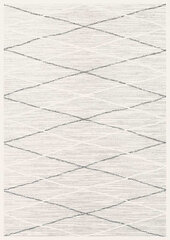 Divpusējs šenila paklājs smartWeave® NARMA Kauri, balts, 140 x 200 cm cena un informācija | Paklāji | 220.lv