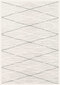 Divpusējs šenila paklājs smartWeave® NARMA Kauri, balts, 200 x 300 cm cena un informācija | Paklāji | 220.lv