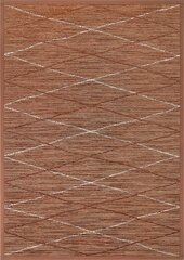 Divpusējs šenila paklājs NARMA smartWeave® Kauri, brūns, 100 x 160 cm цена и информация | Ковры | 220.lv