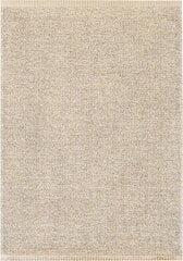 NARMA divpusējs paklājs plasticWeave Neve, krēmkrāsas sari, 70 x 100 cm цена и информация | Ковры | 220.lv