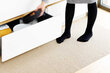 NARMA divpusējs paklājs plasticWeave Neve, krēmkrāsas sari, 70 x 300 cm cena un informācija | Paklāji | 220.lv
