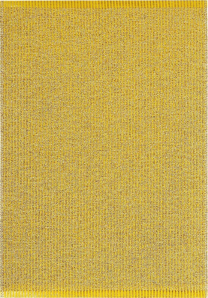 NARMA divpusējs paklājs plasticWeave Neve, dzeltens, 70 x 250 cm cena un informācija | Paklāji | 220.lv