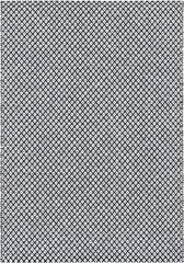 Paklājs plasticWeave divpusējs NARMA Diby, melnbalts, 70 x 300 cm cena un informācija | Paklāji | 220.lv