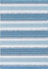 Divpusējs plasticWeave paklājs NARMA Runö, zils, 130 x 190 cm цена и информация | Ковры | 220.lv