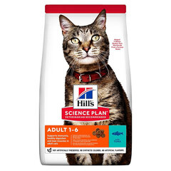 Сухой корм для кошек Hill's SP Feline Adult с тунцом, 3 кг цена и информация | Сухой корм для кошек | 220.lv
