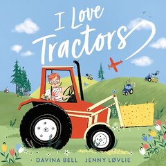 I Love Tractors! цена и информация | Книги для самых маленьких | 220.lv