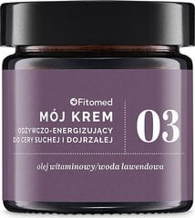 Barojošs un enerģizējošs krēms sausai ādai Fitomed My Cream Nr.3, 50 ml цена и информация | Кремы для лица | 220.lv