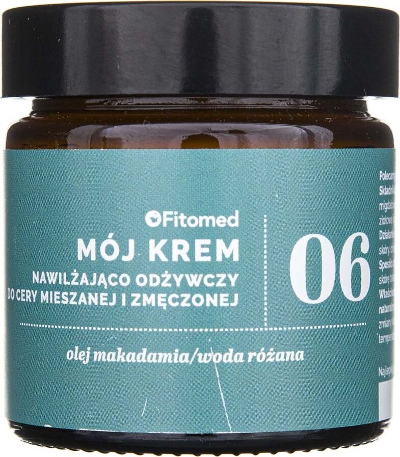 Mitrinošs un barojošs krēms kombinētai un nogurušai ādai Fitomed Nr. 6, 50 ml cena un informācija | Sejas krēmi | 220.lv