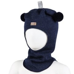 Детская шапка-шлем Kivat 456*67/65 6419580159222, тёмно-синяя цена и информация | Шапки, перчатки, шарфы для мальчиков | 220.lv