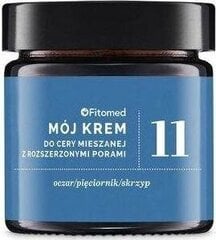 Poru savelkošs sejas krēms kombinētai un taukainai ādai Fitomed Nr.11, 50 ml cena un informācija | Sejas krēmi | 220.lv