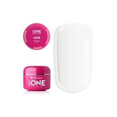 Bāzes gels nagiem Silcare Base One Bianco Neve W2, 15 g цена и информация | Лаки для ногтей, укрепители | 220.lv