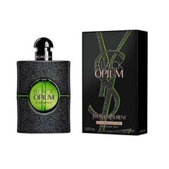 Ароматная вода Yves Saint Laurent Black Opium Illicit Green EDP для женщин, 75 мл. цена и информация | Yves Saint Laurent Духи, косметика | 220.lv