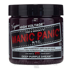 Noturīga matu krāsa Classic Manic Panic Deep Purple Dream (118 ml) цена и информация | Краска для волос | 220.lv