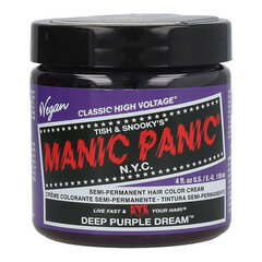 Noturīga matu krāsa Classic Manic Panic Deep Purple Dream (118 ml) цена и информация | Краска для волос | 220.lv