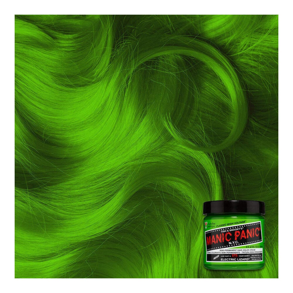 Noturīga matu krāsa Classic Manic Panic ‎HCR 11029 Electric Lizard (118 ml) cena un informācija | Matu krāsas | 220.lv