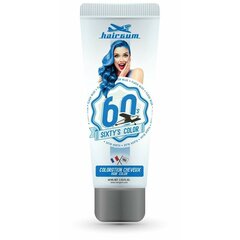 Daļēji pastāvīga matu krāsa Hairgum Sixty's Color flash blue (60 ml) cena un informācija | Matu krāsas | 220.lv