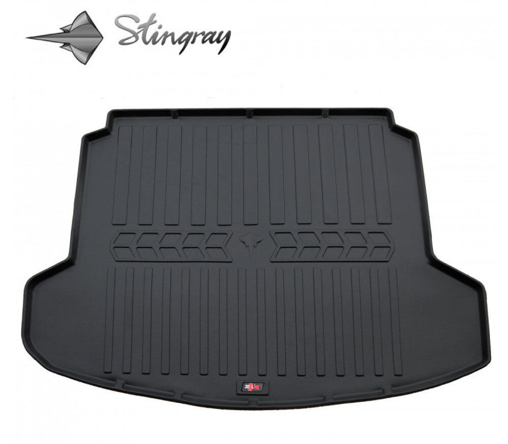 Bagāžas nodalījuma gumijas paklājiņš RENAULT Megane IV 2015-> (sedan) black /6018031 cena un informācija | Bagāžnieka paklājiņi pēc auto modeļiem | 220.lv