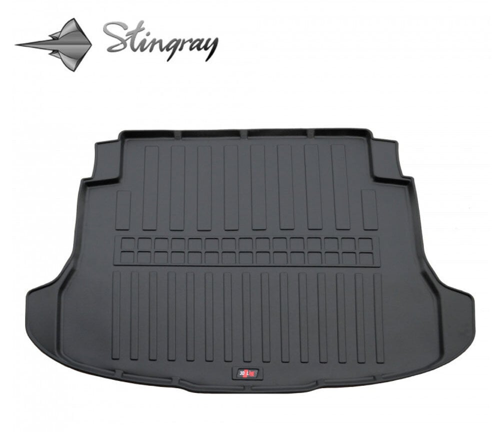Bagāžas nodalījuma gumijas paklājiņš HONDA CR-V III 2006-2012, black /6008021 cena un informācija | Bagāžnieka paklājiņi pēc auto modeļiem | 220.lv