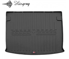 Bagāžas nodalījuma gumijas paklājiņš AUDI A6 C5 1997-2004 (sedan) black /6030041 cena un informācija | Bagāžnieka paklājiņi pēc auto modeļiem | 220.lv