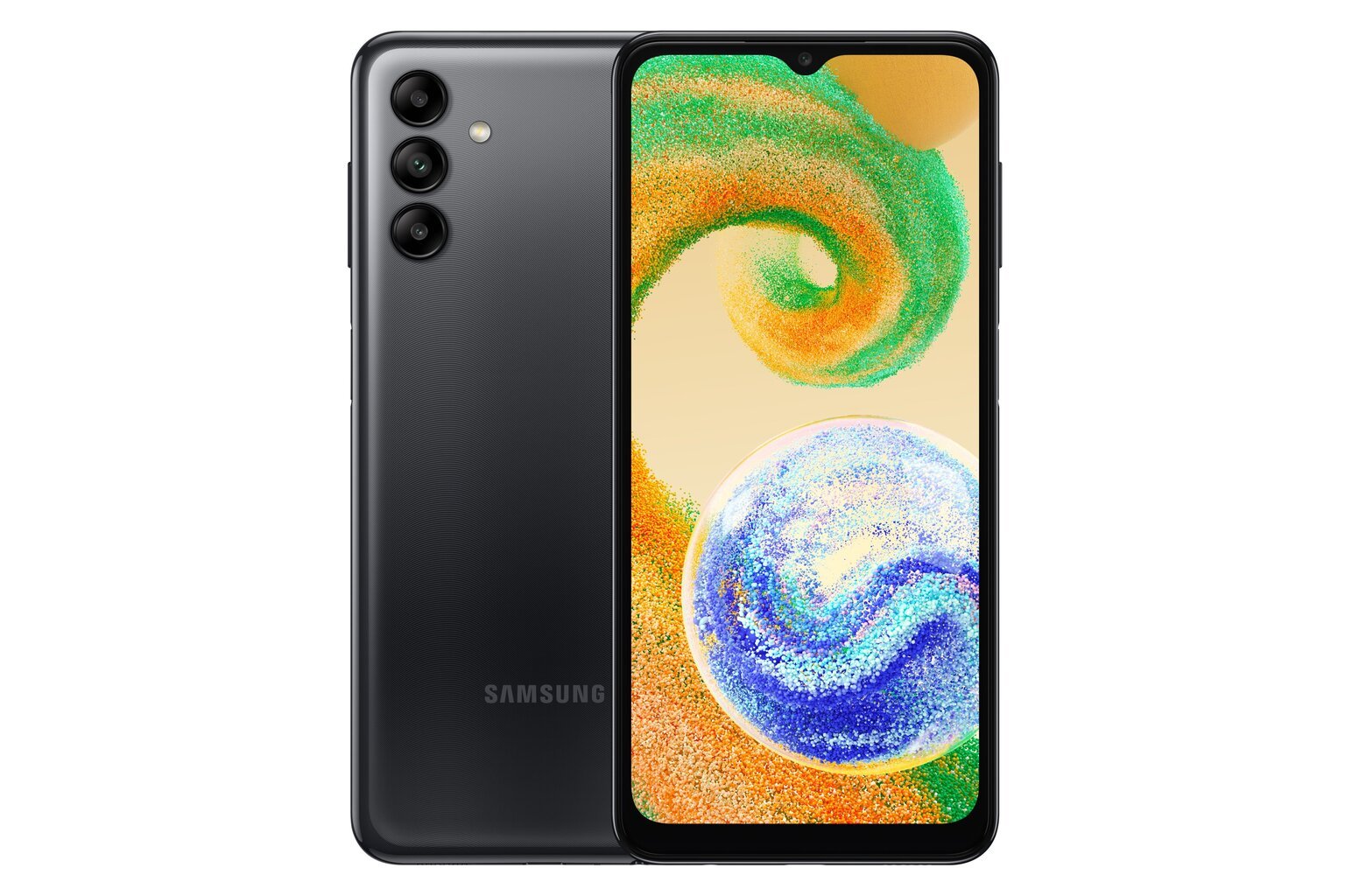 Samsung Galaxy A04s 3/32GB SM-A047FZKUEUE Black cena un informācija | Mobilie telefoni | 220.lv