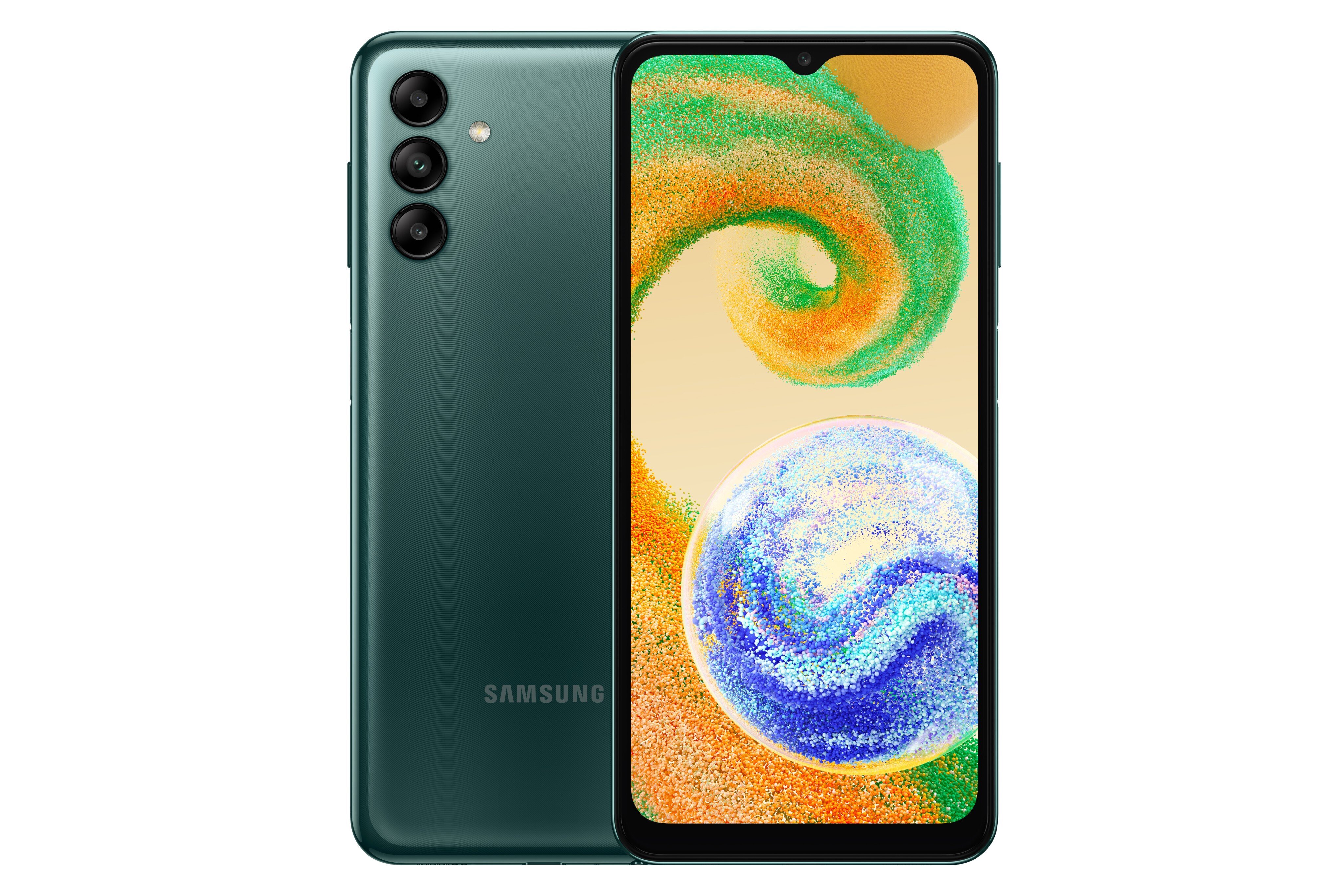 Телефон Samsung Galaxy A04s 3/32GB SM-A047FZGUEUE Green цена | 220.lv