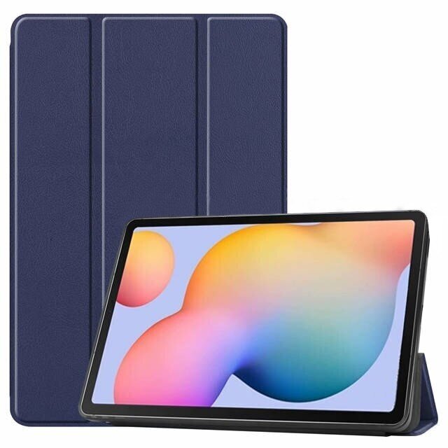 Maciņš Smart Leather Lenovo Tab M10 Plus (3rd Gen) TB125/TB128 10.6 umši zils цена и информация | Somas, maciņi | 220.lv