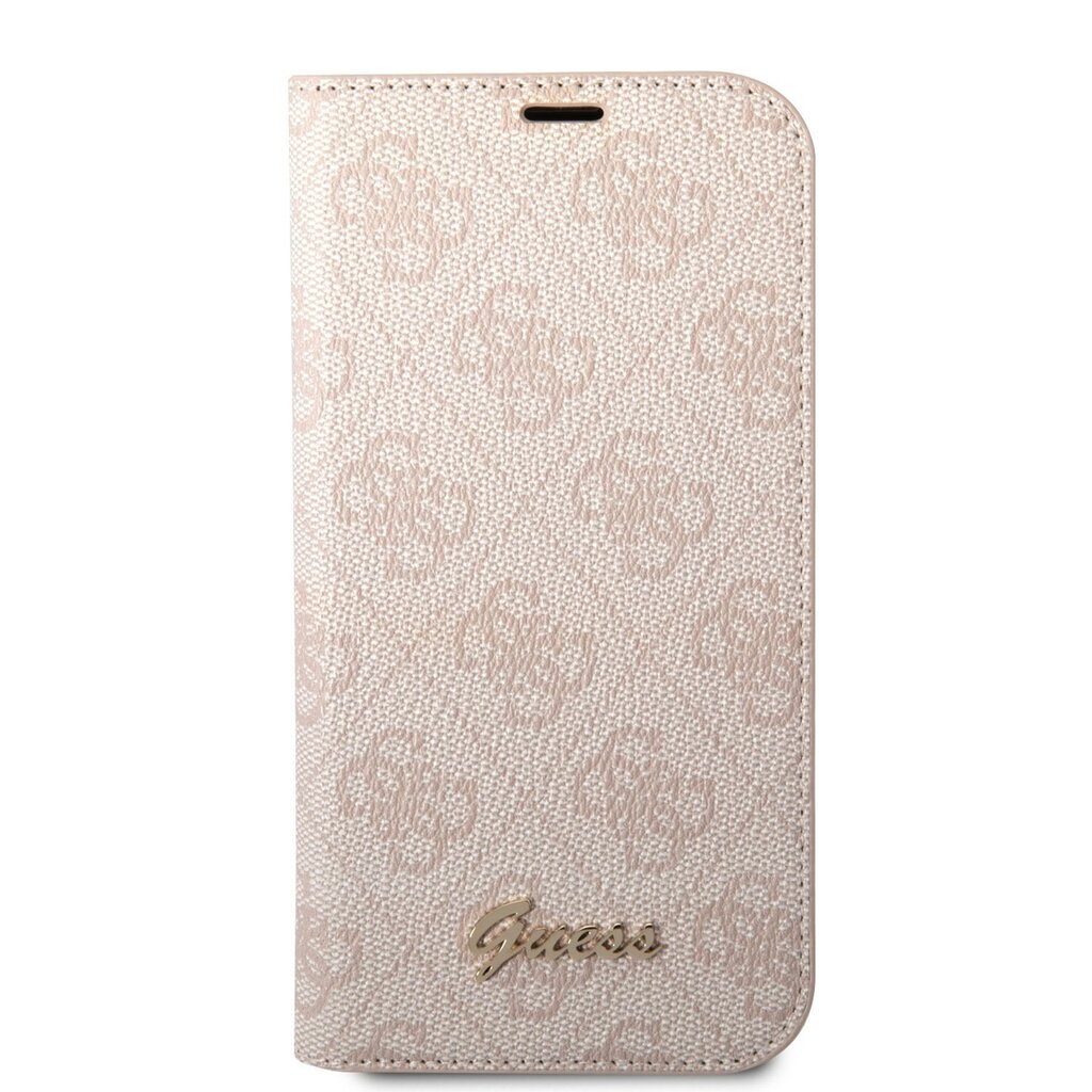 Guess PC/TPU 4G Metal Camera Outline Book Case for iPhone 14 Plus Pink цена и информация | Telefonu vāciņi, maciņi | 220.lv